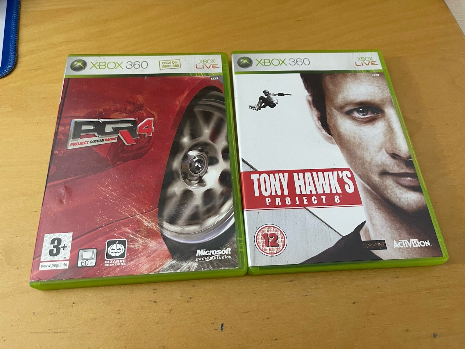 Project Gotham Racing® 4  And Tony Hawks Project 6 Xbox 360 Games