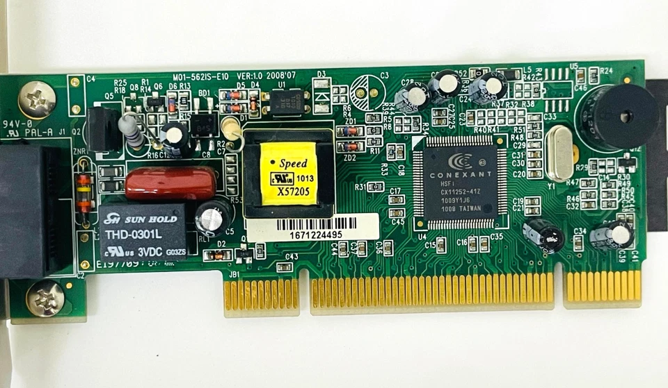 D-LINK DFM-562IS/SG PCI Modem Card M01-562IS-E10 - Image 3 of 4