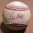 Ty Cobb Signed American League Baseball Detroit Tigers
