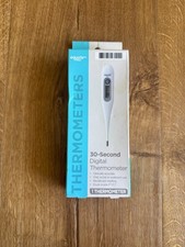 EQUATE 30 Second Digital Thermometer BRAND NEW Open Box