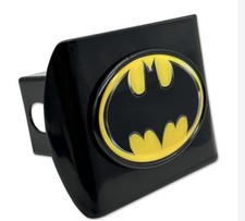 Batman Black Metal Hitch Cover Fits 2 Receiver Batman Black Metal Hitch Cover Fits 2 Receiver
