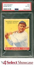 1933 GOUDEY #53 BABE RUTH YANKEES HOF PSA 4