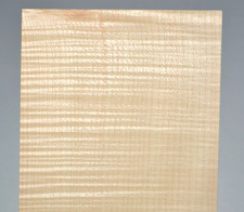 Curly Maple Wood Veneer Sheet 6 x 19 inches 1/42nd 4673-75