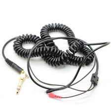 New Coiled Cable For Sennheiser HD 25-sp HD 222 HD 224 HD 414 Headphone Extra