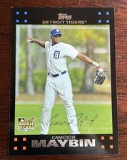 2007 Topps Update #141 Cameron Maybin RC Rookie Detroit Tigers