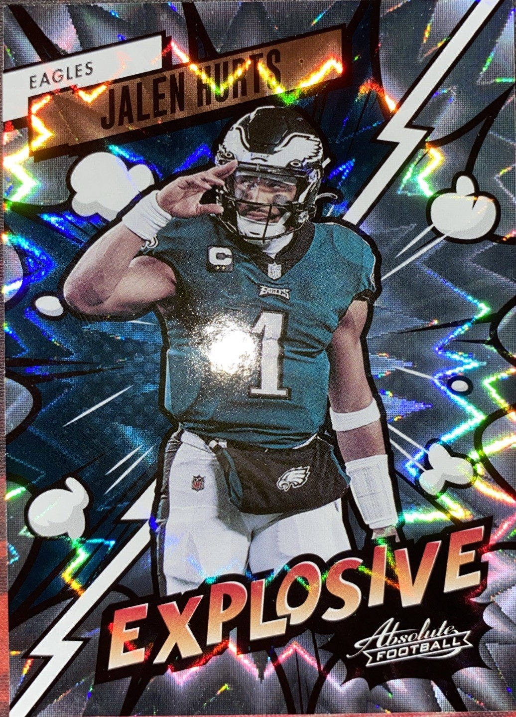 2023 Panini Absolute Jalen Hurts Explosive #2