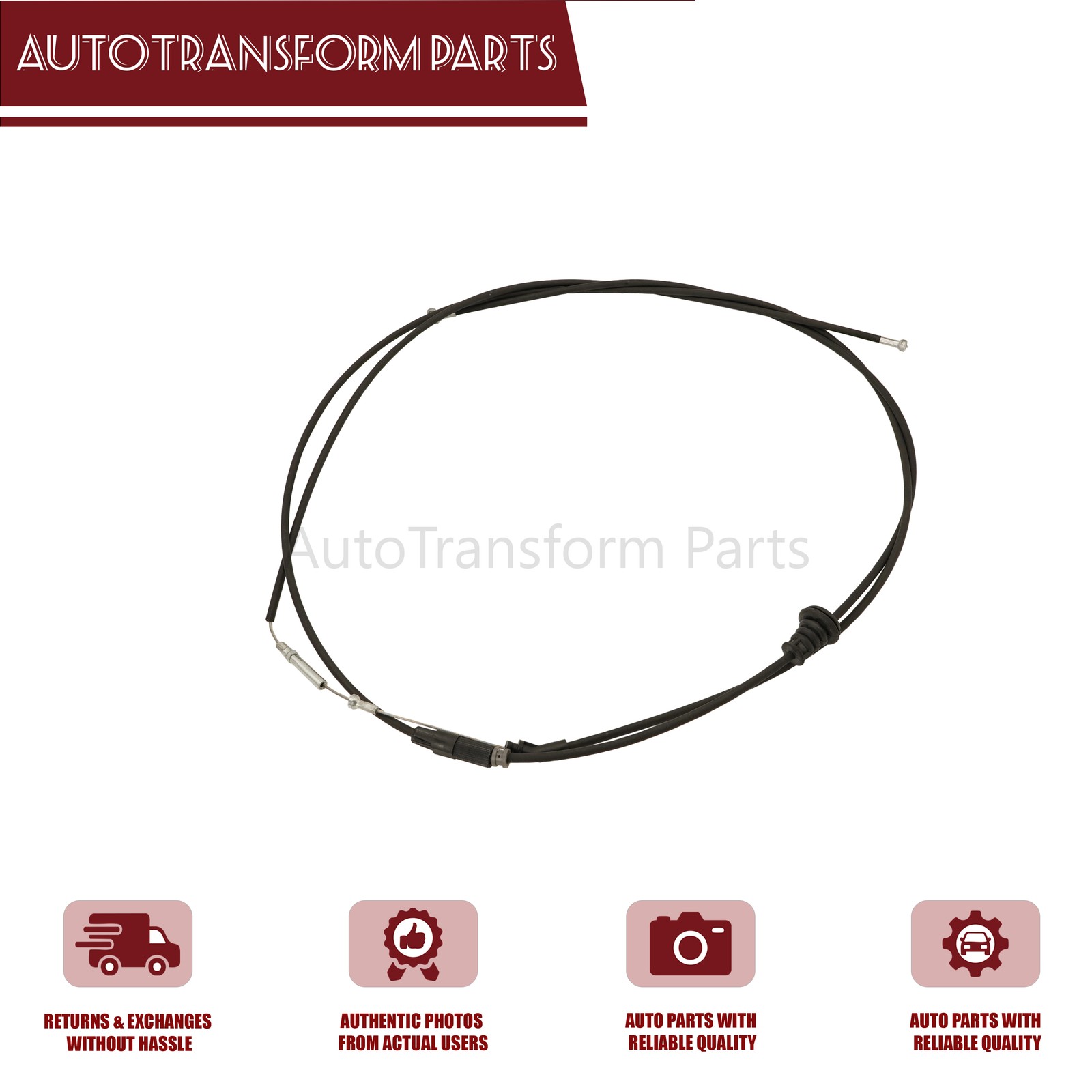 NEW Front Hood Unlock Cable Fit Bentley Continental GT GTC Flying Spur 3W0823531