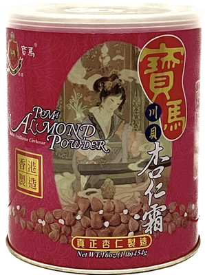 Po Ma Almond Powder 16oz   Serve Hot and Cold   Made in Hong Kong