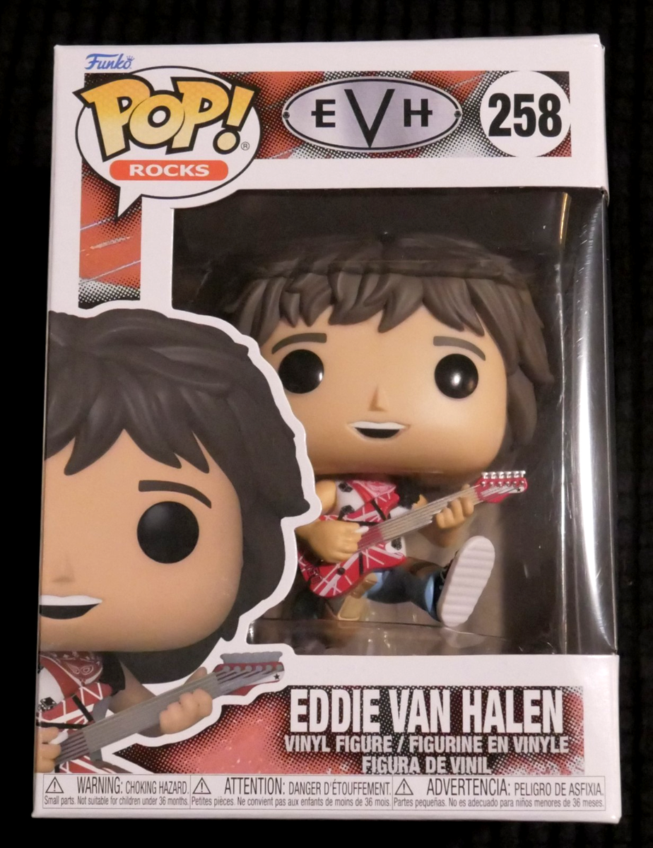 Funko Pop! Vinyl: Eddie Van Halen - Eddie Van Halen #258 for