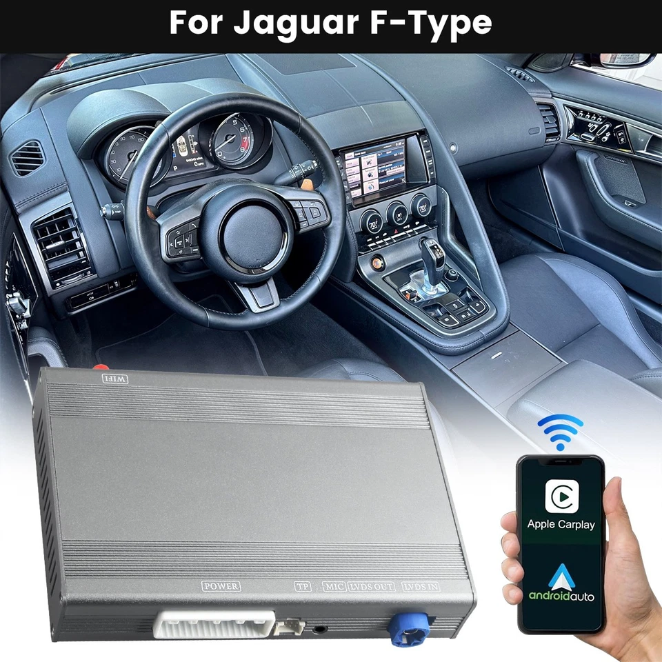 Wireless Carplay Android Auto For Land Rover/Jaguar/Range Rover/Discovery/Evoque Foto 3 de 4