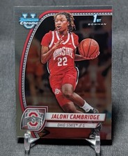 Jaloni Cambridge 1st Rookie RC 2024-25 Bowman Chrome U University #29 Ohio State