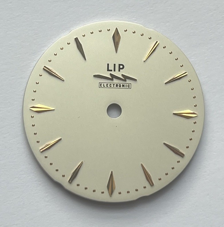 Cadran LIP R27 neuf 29,20 mm pour remplacer un cadran abîmé ou piqué