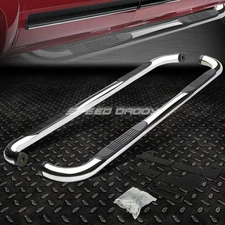 FOR 02-09 DODGE RAM 1500-3500 CREW CAB CHROME 3"SIDE STEP NERF BAR RUNNING BOARD