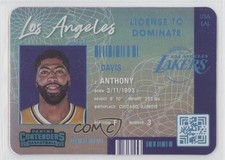 2021-22 Panini Contenders License to Dominate Anthony Davis #4 5yi