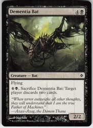 Dementia Bat - New Phyrexia #55 Common