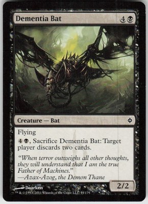 MP-02 Played Dementia Bat 55 NPH New Phyrexia C