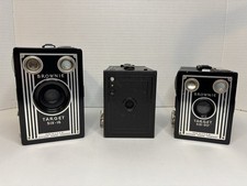 Kodak Brownie Camera Lot, Six-16, Six-20  Model No. 2, Untested 