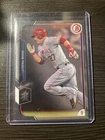 Topps 2015 Bowman Mike Trout #50 Serial Numbered /499 Angels Baseball Card