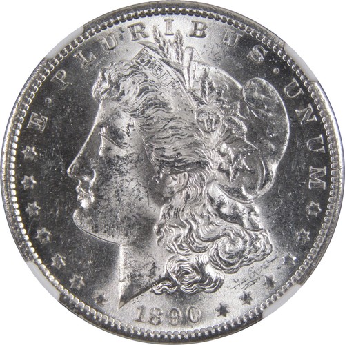 1890 S Morgan Dollar MS 61 NGC 90% Silver Uncirculated SKU:I3111 - Picture 3 of 4