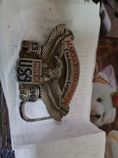 Gürtelschnalle Harley Davidson Made in USA 8X6,5 cm