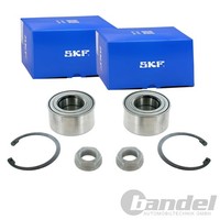 2X SKF RADLAGER-SATZ Vorne Passend FüR CitroËN C4 DS DS Opel Corsa Peugeot 2008