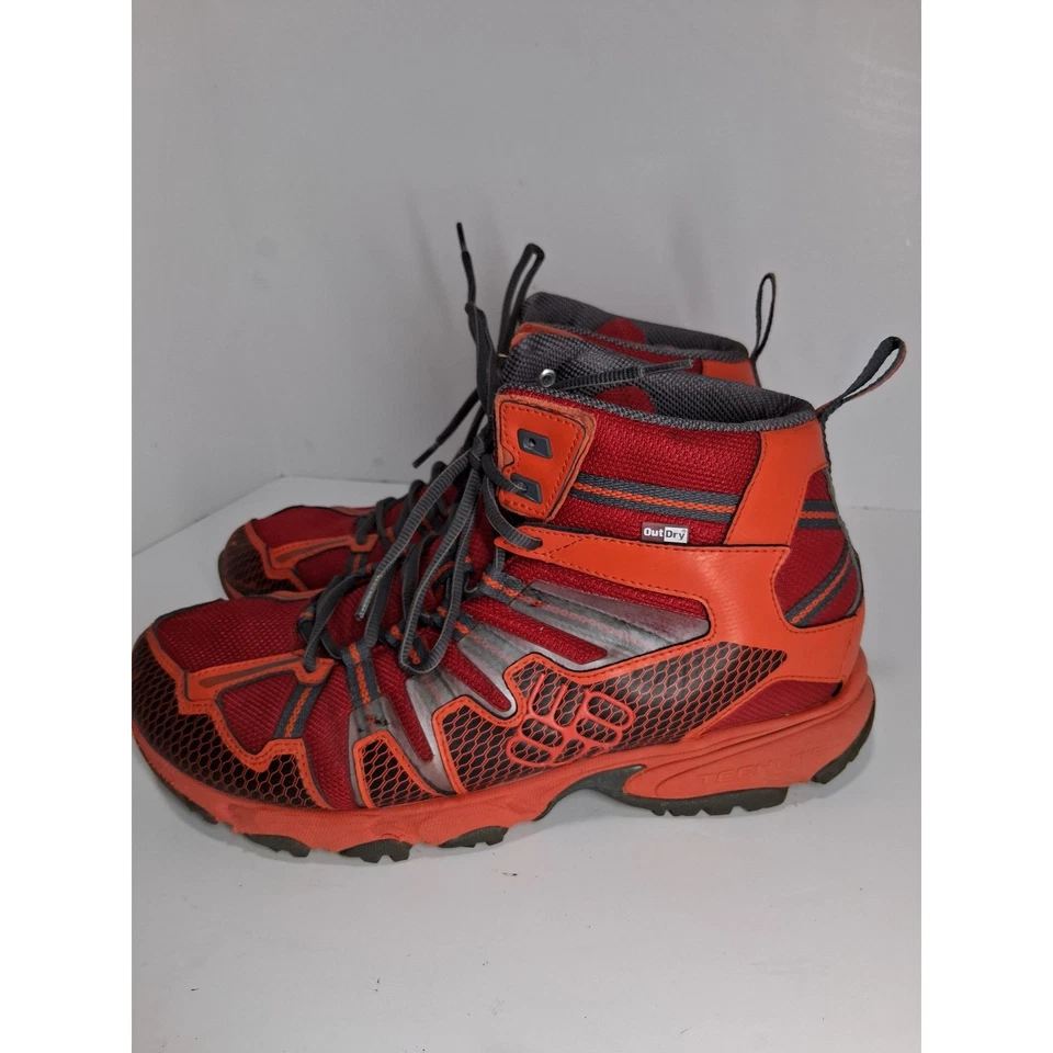 Columbia Mens BM2483-601 Red Orange Hiking Trail Running Boots Shoes - Size 11 - Image 2 of 4