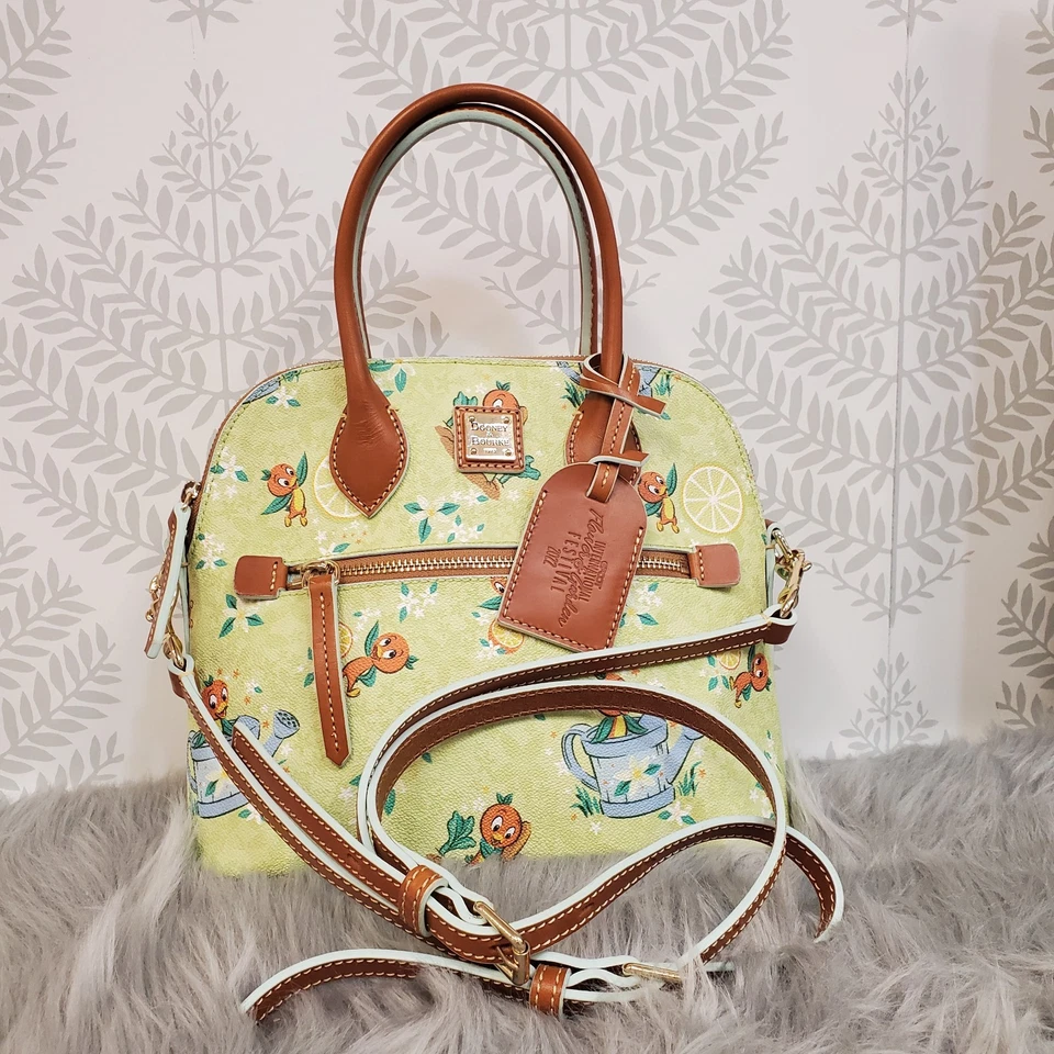 Disney Dooney and Bourke Orange Bird Flower Garden Festival 2022 Handbag Purse - Image 2 of 4