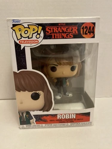 Funko Pop! Vinyl Stranger Things Robin 1244 Television Figure
