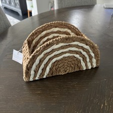 Target Bullseye Plac zabaw Tkany tęczowy kosz 9 cali dł. x 4,5 cala gł.