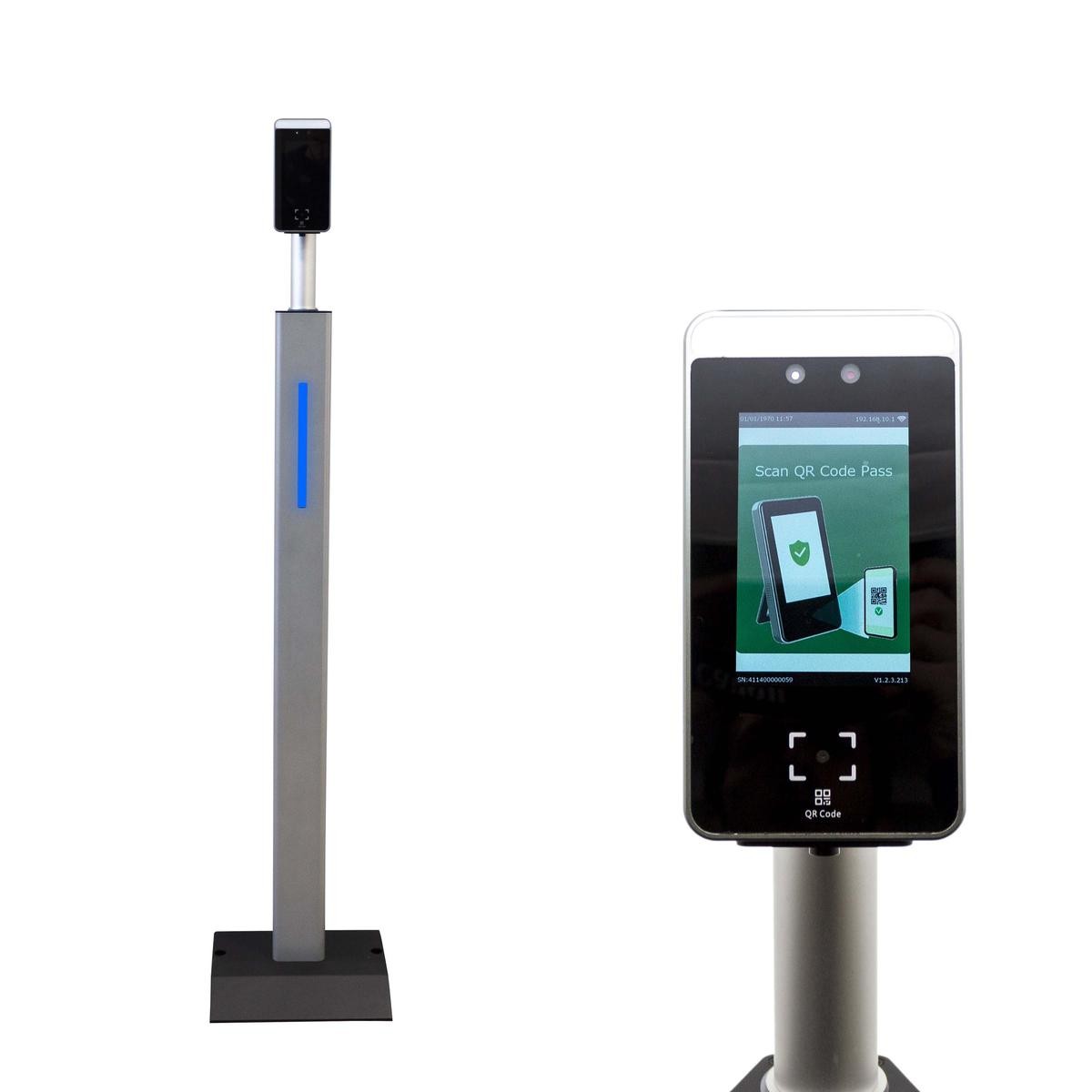 Lector Verde Pass Fijo Automático Con Apertura Puertas Controles Entradas Totem
