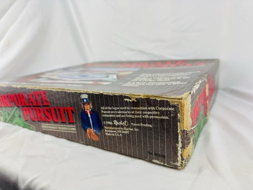 CORPORATE PURSUIT Stock Market Trading Game 1986 By Rachet - COMPLETE RARE HTF - Picture 6 of 8