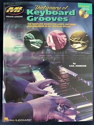 DICTIONARY OF KEYBOARD GROOVES - 48 Seiten mit CD von Andrew D. Gordon [VG+]