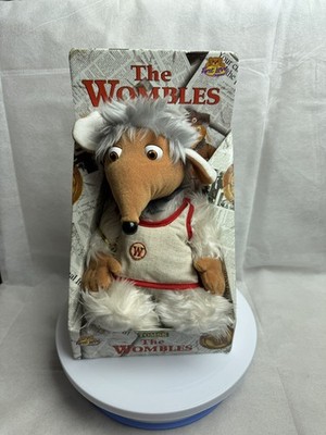Vintage 1998 The Wombles Tomsk Soft Plush Toy Bluebird Toys - in
