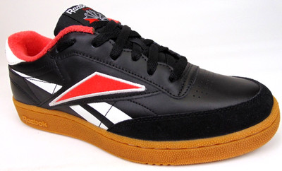 NEW! Reebok CLUB C 85 Fashion Black Leather Sneakers, Size Mens 9.0 - Women 11.0