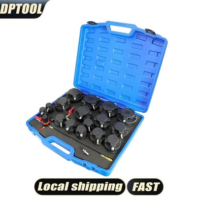 #ad 19pc Turbo Boost System Leakage Tester Kit Turbocharger Pressure Leak Tester $125.39