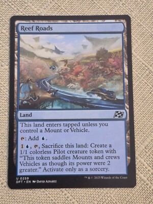 Reef Roads DFT Aetherdrift MTG 259 UNCOMMON M/NM 1x
