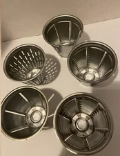 Vtg Wear Ever Salad Maker Food Shredder  5 Cones Only