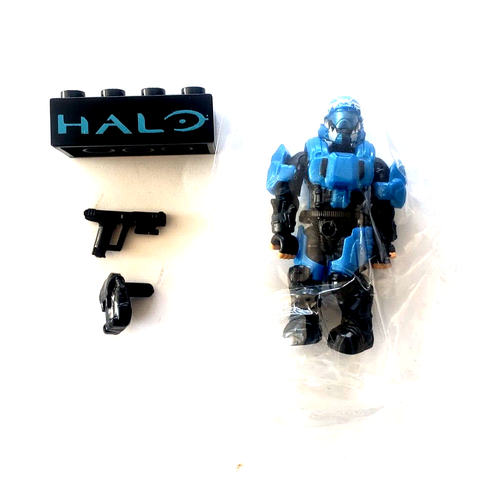 Halo Metallic Blue ODST Cobalt Drop Pod Mega Bloks 97354 Figur