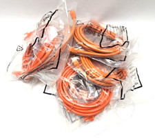 Lot of 8 MONOPRICE Patch Cord Orange, 9870, 10 ft EIA/TIA TSB-40A