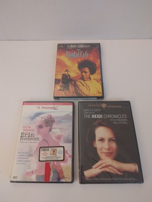 3  DVDS: The Heidi Chronicles/ Bagdad Cafe/Erin Brockovich 