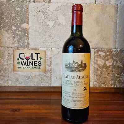 1981 Chateau Ausone Bordeaux wine, Saint-Emilion