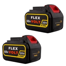 For Dewalt 20V-120V DCB606 Flexvolt Battery DCB612 DCB606-2 9.0 Ah Max Lithium