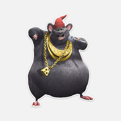 Biggie Cheese Mr. Boombastic Sticker Vinyl Car Bumper Decal