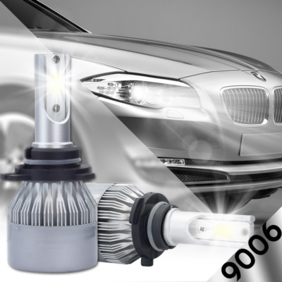 2Pcs 9006 LED Headlight Bulb for Toyota Camry Corolla Highlander Sienna Low Beam