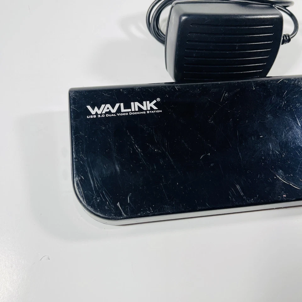 USB 3.0 and USB C Universal Laptop Docking Station Dual Monitor HDMI DVI VGA - Image 3 of 4