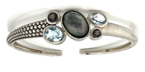 Michaell Dawkins Sterling Silver Ladies Watch Vintage Michael Dawkins Starry Night Wrist Watch: Ladies  main image 4