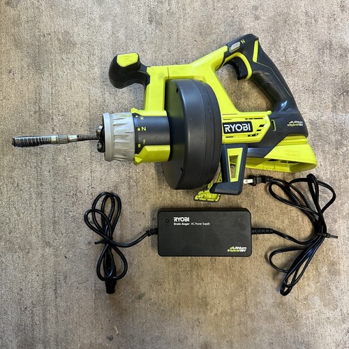 Ryobi P4002 ONE+ 18v Hybrid Drain Auger PARTS ONLY WORKS NO