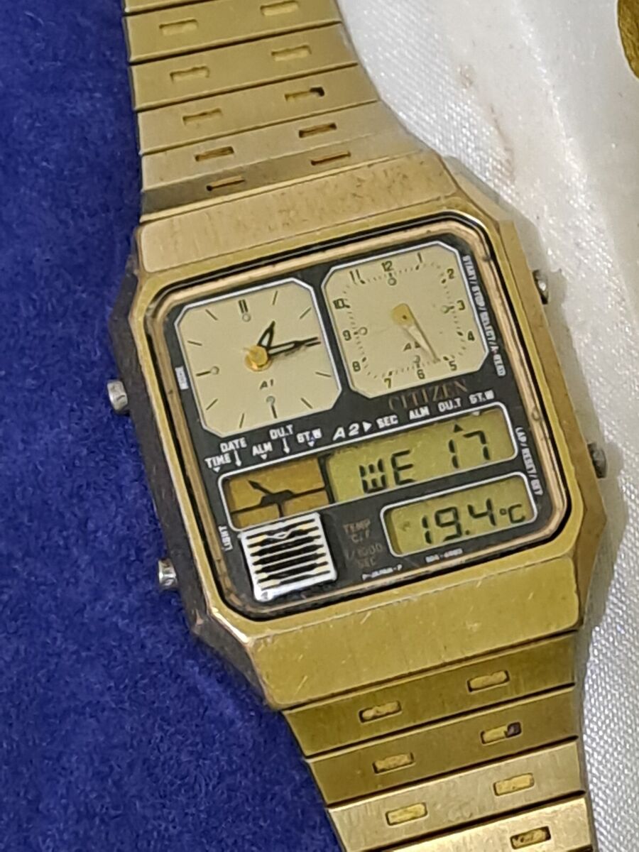 ULTRA RARE CITIZEN ANA-DIGI TEMP 30-5049 DIGITAL VTG JAPAN ULTRA RARE CITIZEN ANA-DIGI TEMP 30-5049 DIGITAL VTG JAPAN