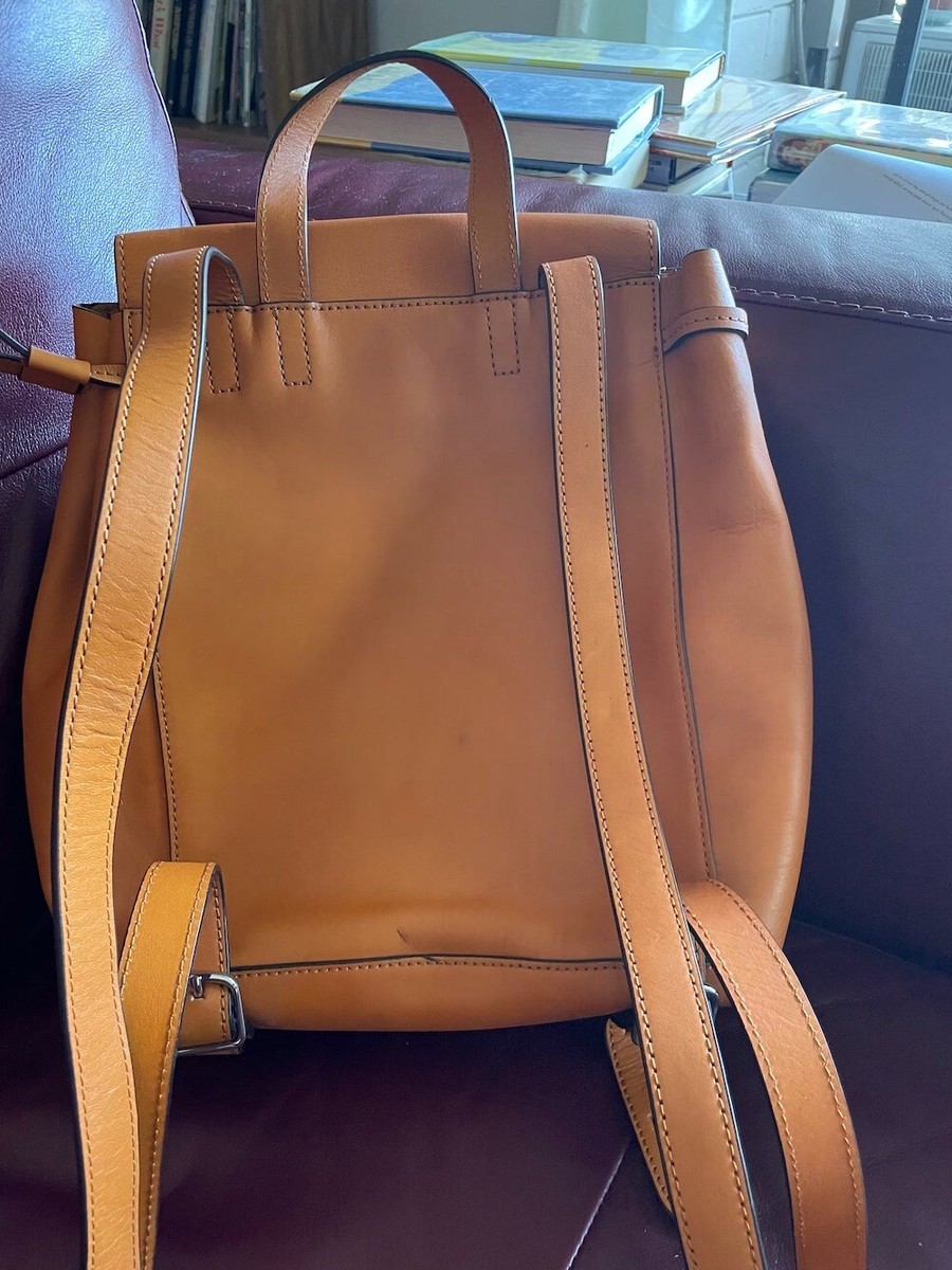 Loeffler Randall Mini Leather Backpack – Cognac Brown Loeffler Randall + Mini Backpack main image 4