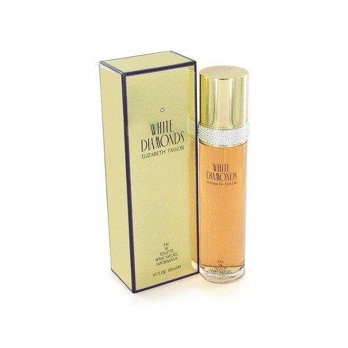 White diamonds perfume 3.3oz EDT spray for women by elizabeth taylor (719346022705)